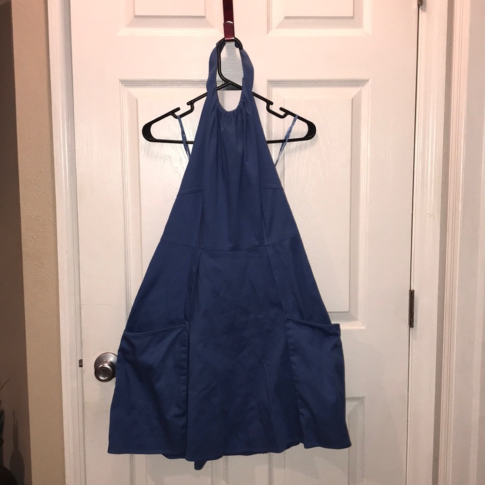Blue Jessica Simpson Dress- With Pockets!